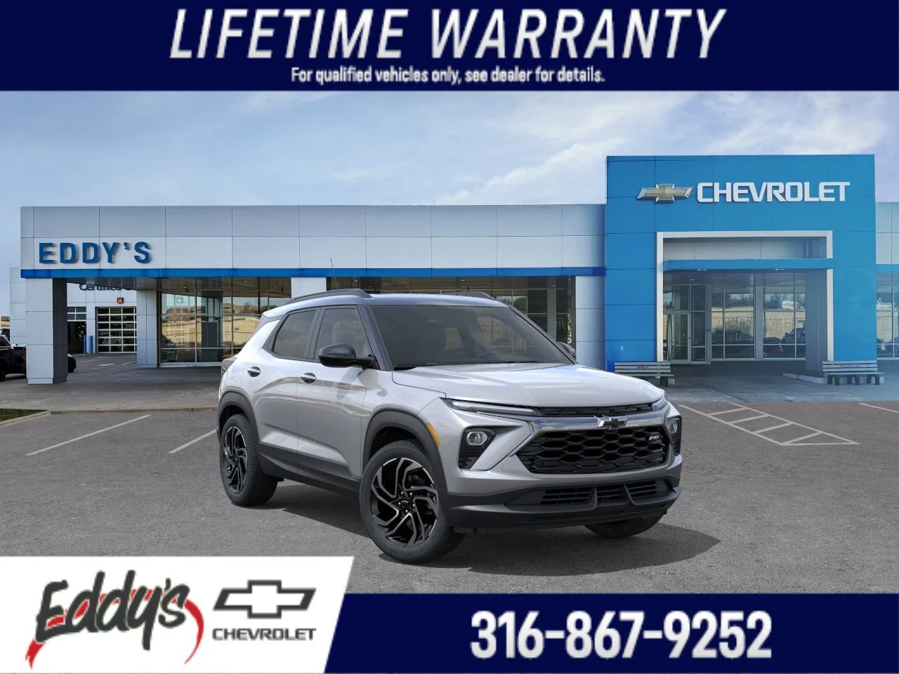 New 2026 Sterling Gray Metallic Chevrolet RS image 1