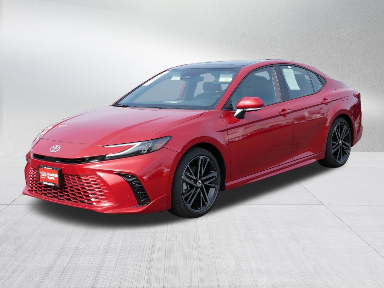 Certified Used 2025 SUPERSONIC RED Toyota XSE image 3