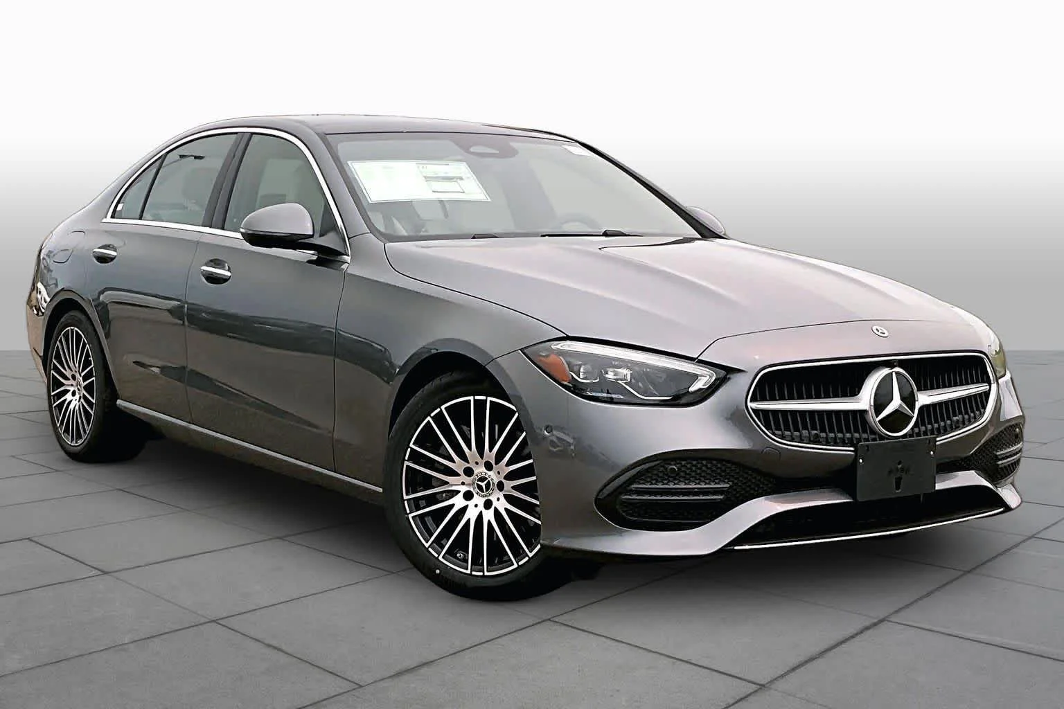 New 2026 Selenite Grey Metallic Mercedes-Benz C 300 image 2
