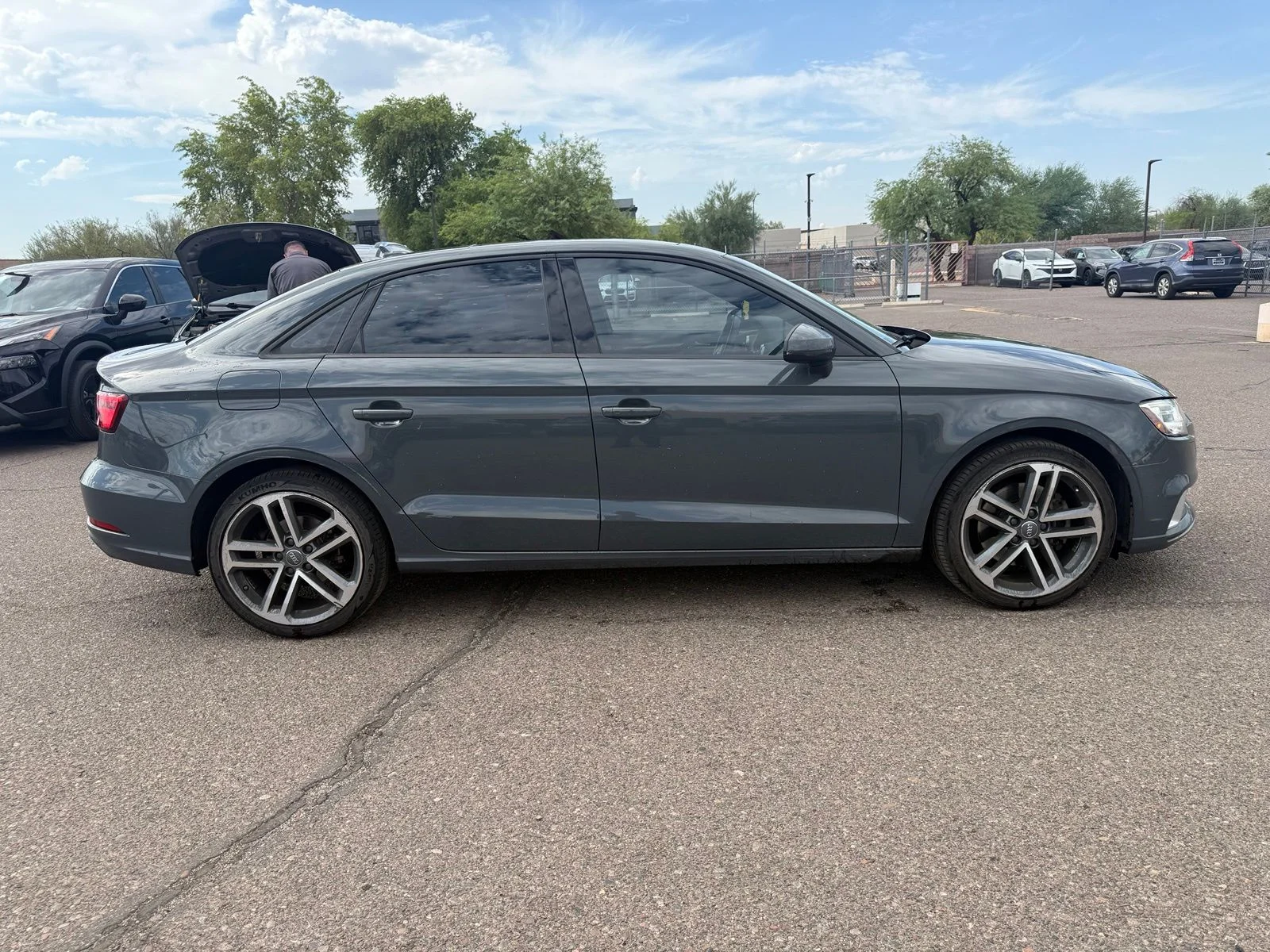 Used 2017 Nano Gray Metallic Audi 2.0T Premium image 3