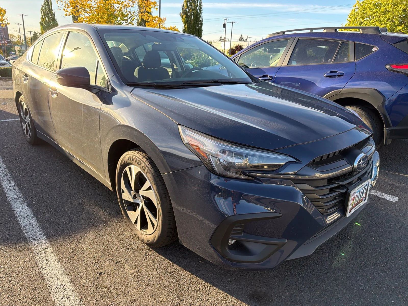 Used 2025 Cosmic Blue Pearl Subaru Premium image 3