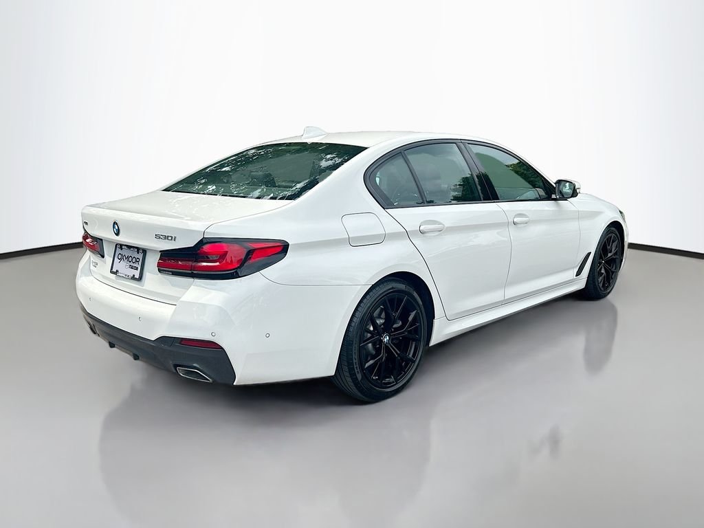 Used 2023 Alpine White BMW 530i xDrive image 7
