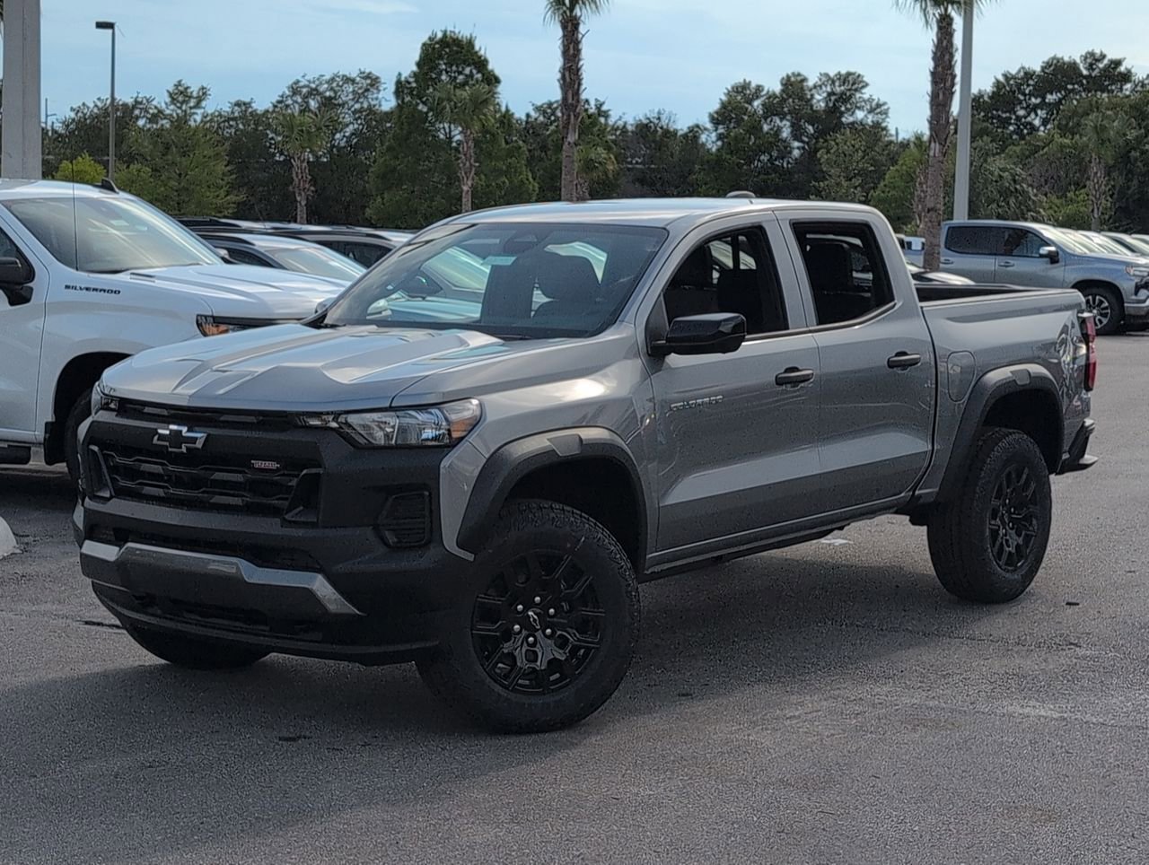 New 2026 Sterling Gray Metallic Chevrolet Trail Boss image 1
