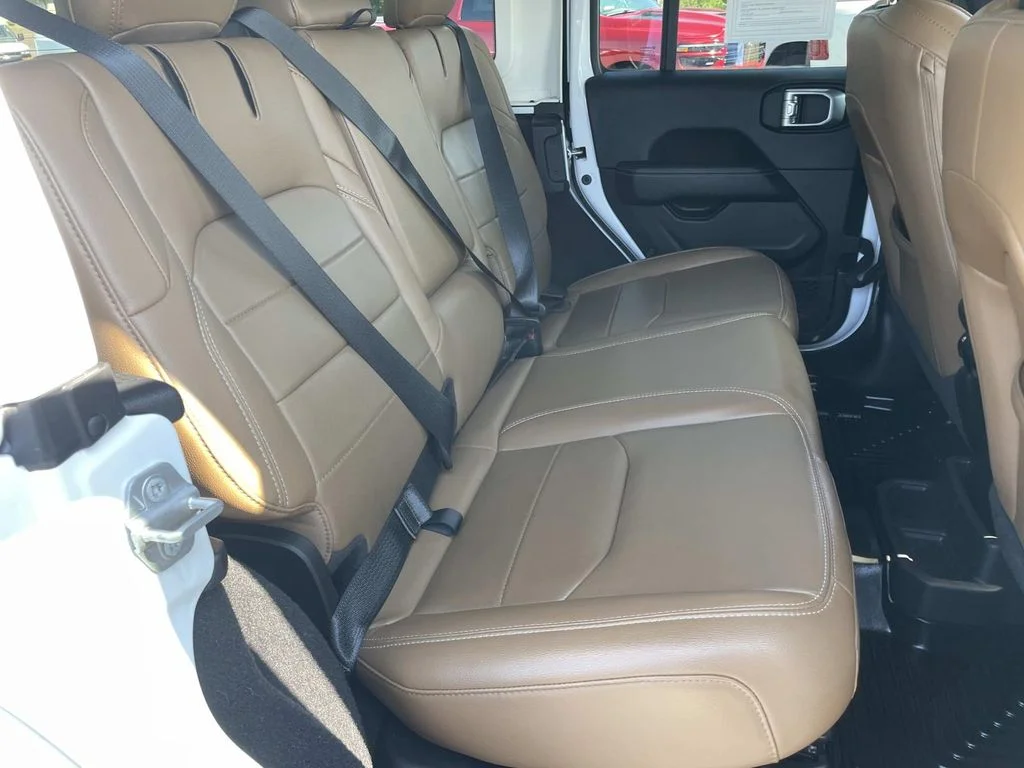Used 2021 White Jeep Unlimited Sahara 4xe image 28