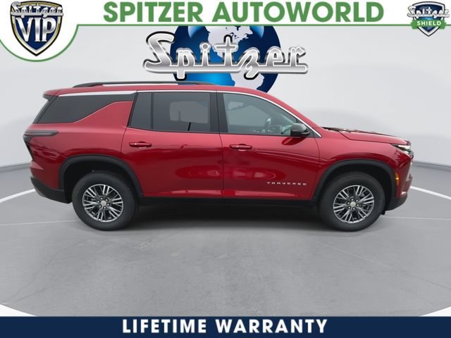 2026 Chevrolet Traverse LT Red at Spitzer Autoworld Chevy Buick GMC Cadillac