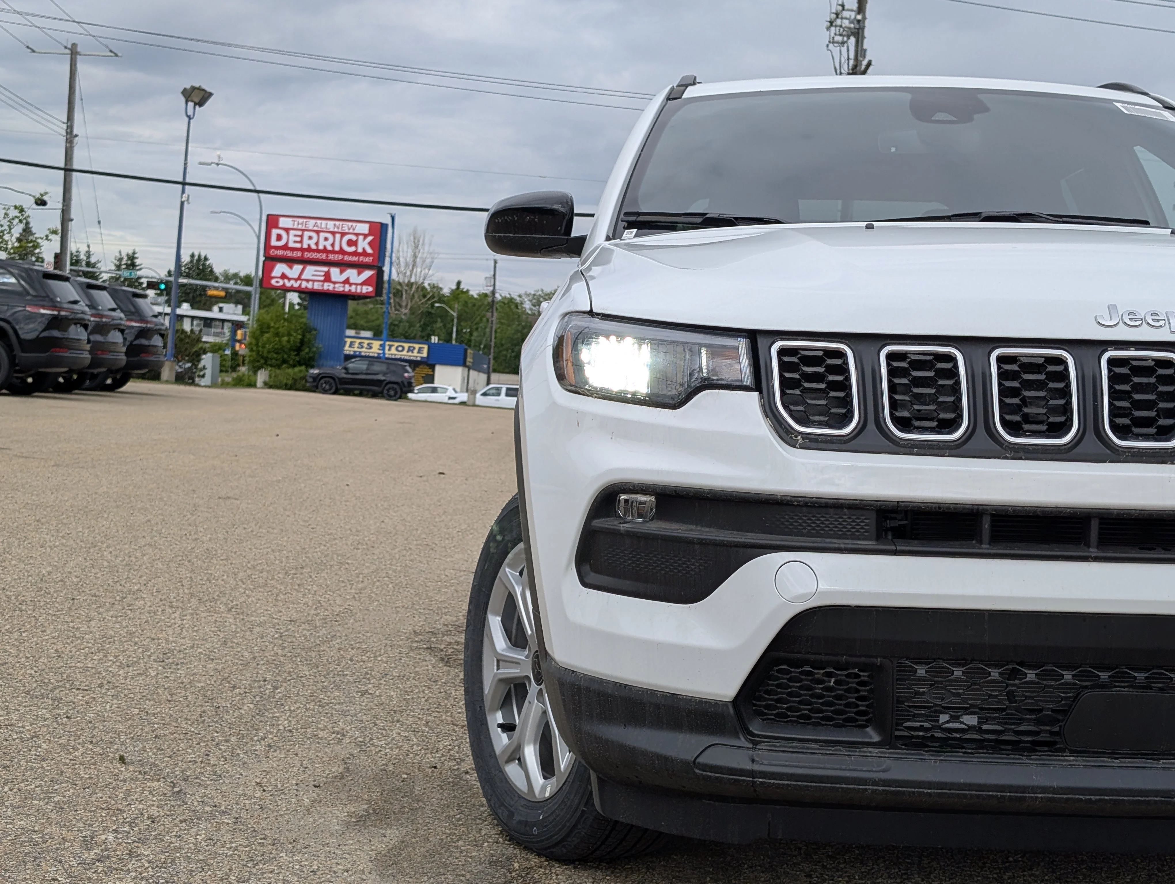New 2026 Bright White Jeep North image 11