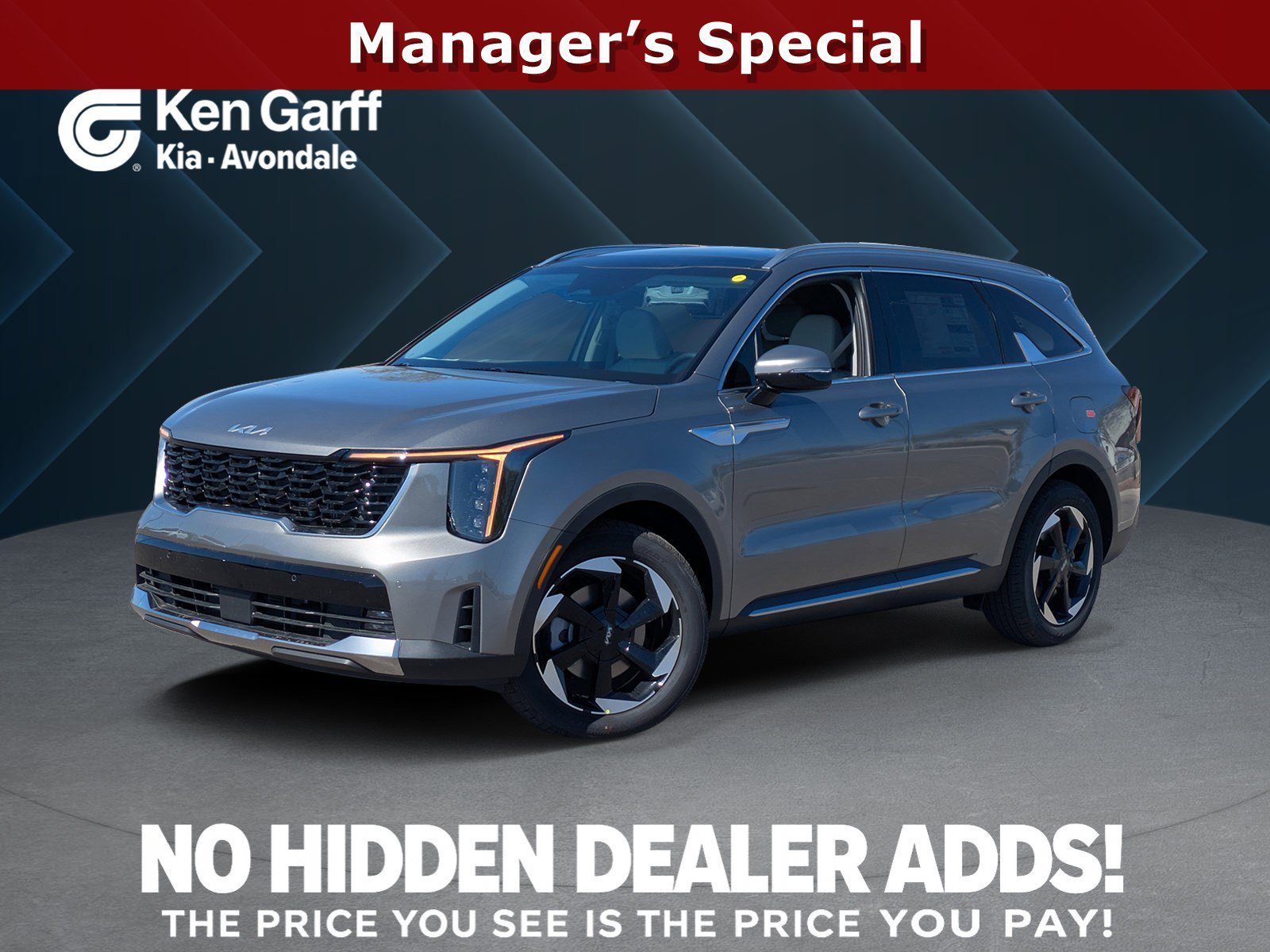 New 2026 Kia Sorento Hybrid EX 4DR SPORT UTILITY in Avondale
