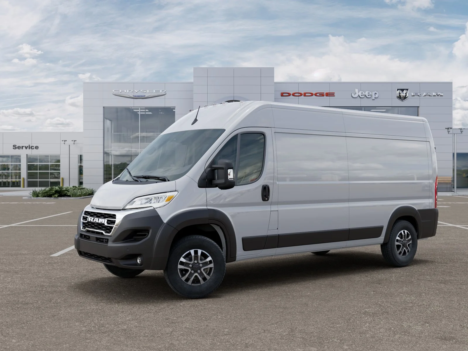 New 2026 Bright White Clearcoat RAM High Roof image 30