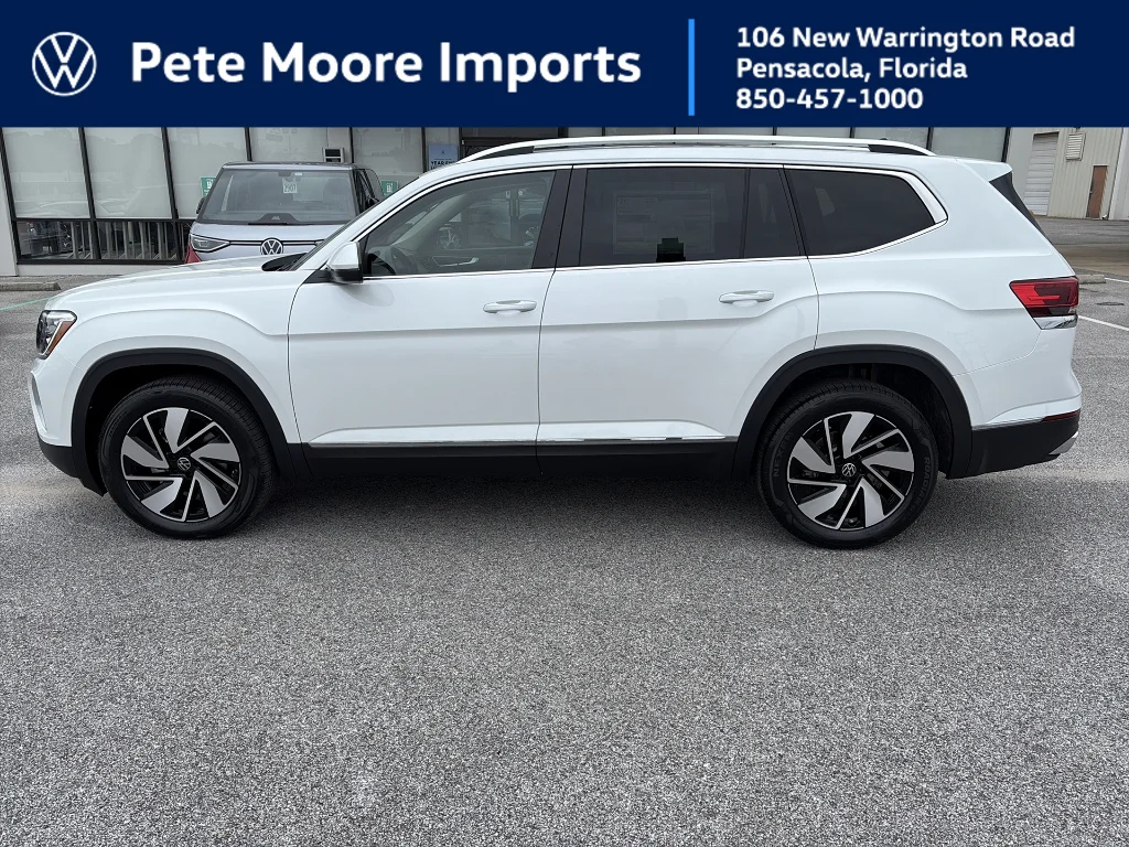 New 2026 Opal White Pearl Volkswagen 2.0T SEL 4MOTION image 1