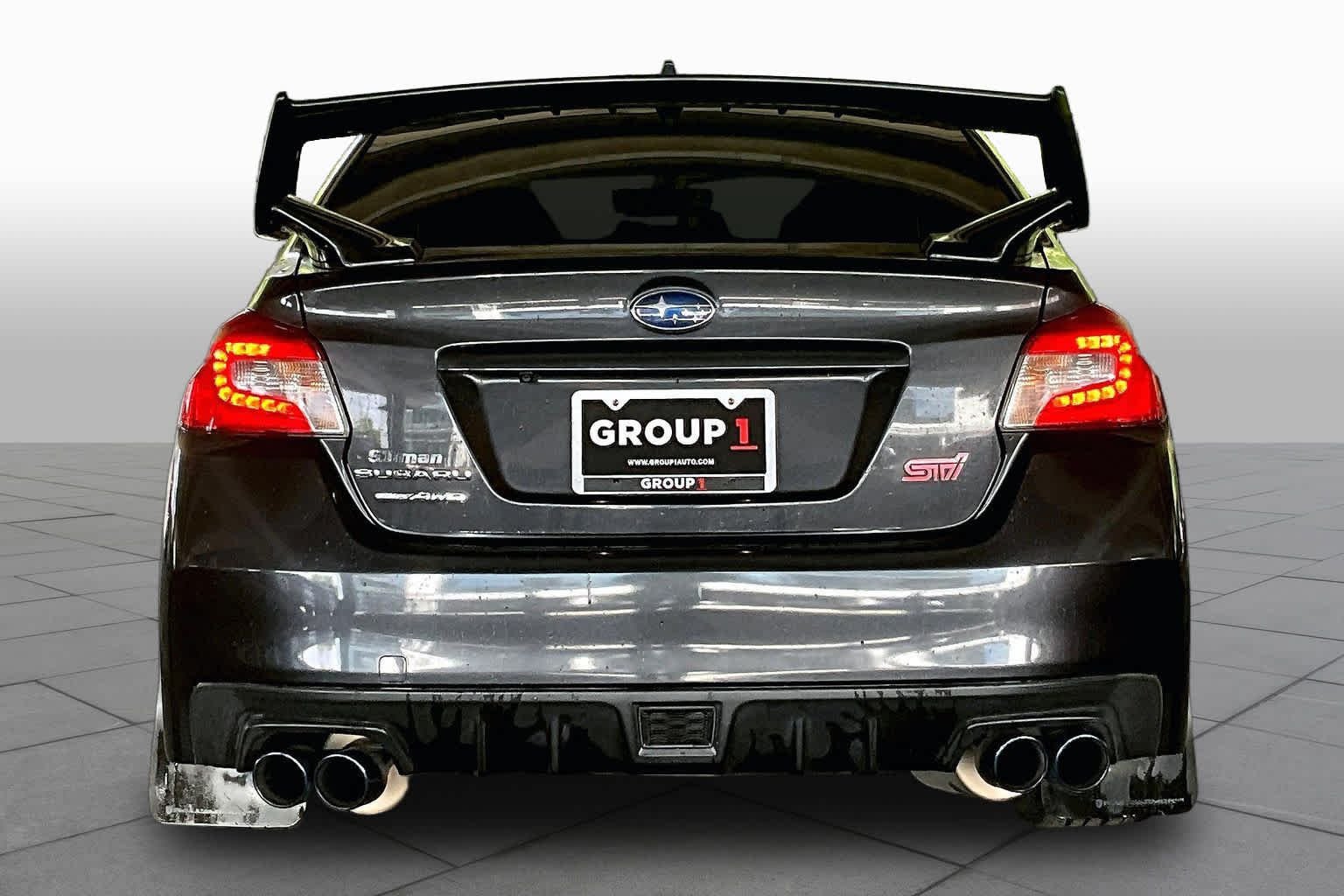 Used 2017 Dark Gray Metallic Subaru STI Limited image 4
