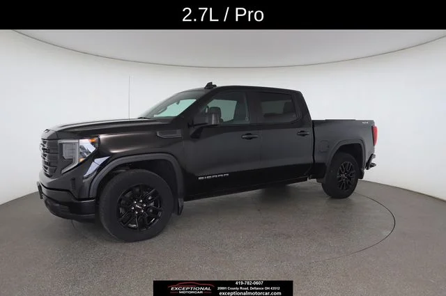 Used 2024 Black GMC Pro image 4
