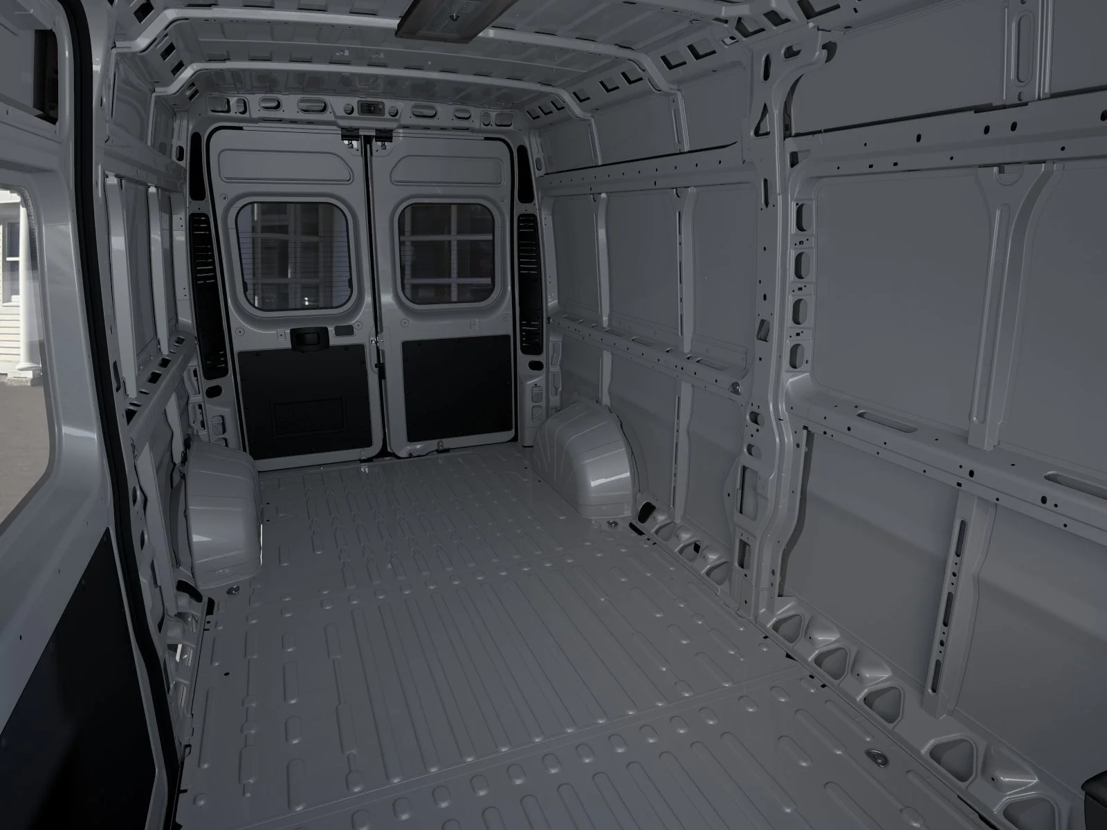 New 2026 Bright White Clear-Coat Exterior Paint RAM Cargo Van Tradesman High Roof 159" WB w/Pass Seat image 41