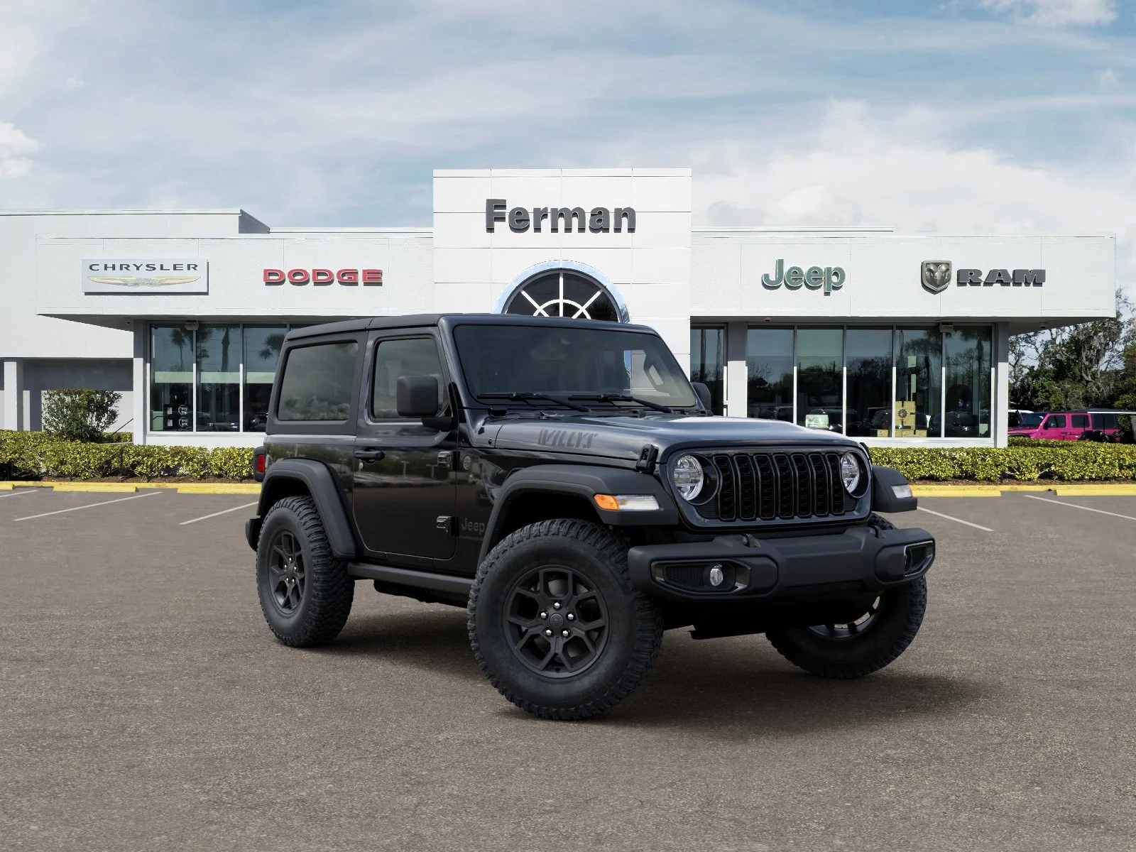 New 2026 Black Clear-Coat Exterior Paint Jeep Willys image 33