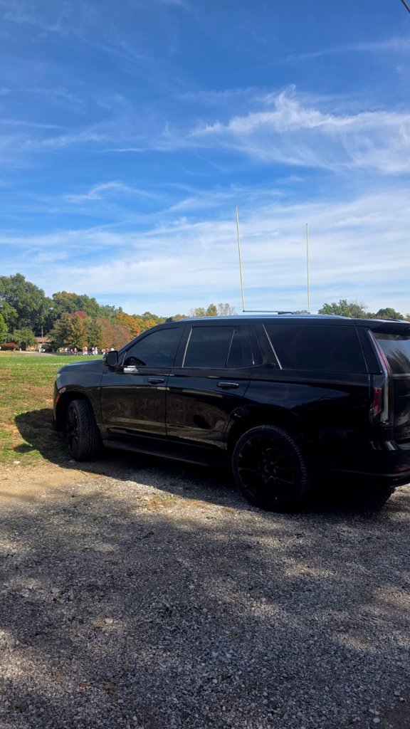 Used 2021 Black Cadillac Premium Luxury image 1
