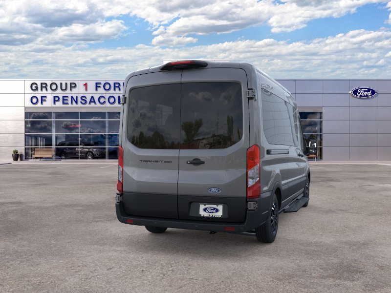 New 2026 Carbonized Gray Metallic Ford Passenger Van XL image 8