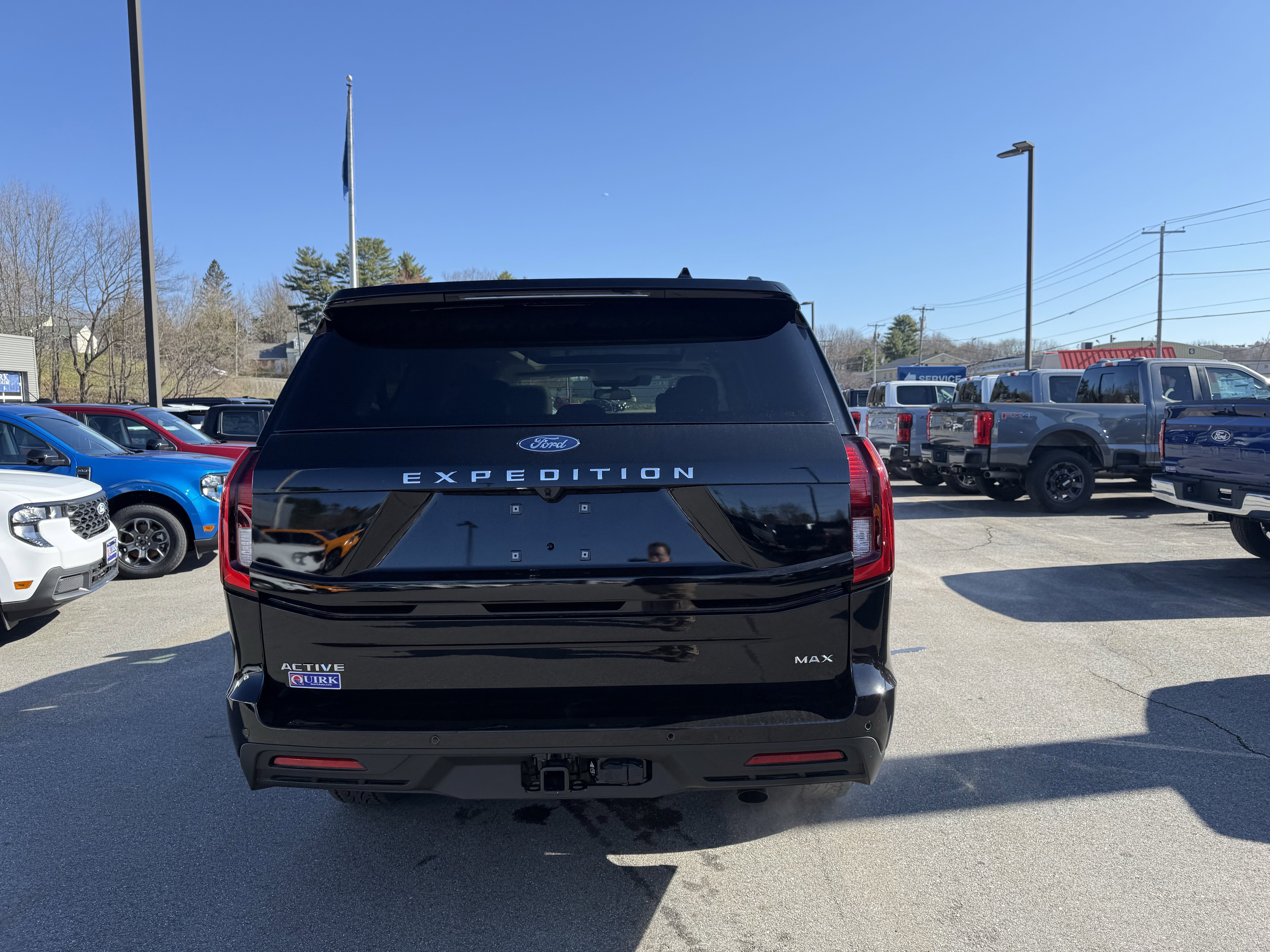 New 2026 Agate Black Metallic Ford Active image 8