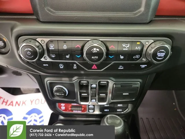 Used 2021 Bright White Clearcoat Jeep Unlimited Rubicon image 18