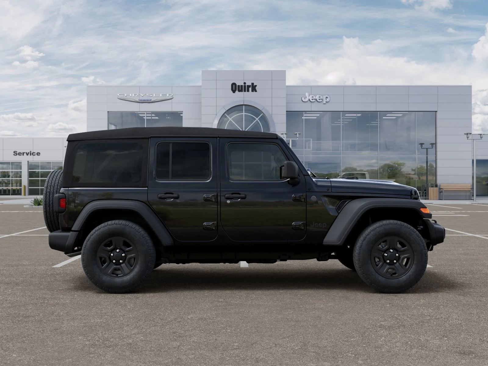 New 2026 Black Clear-Coat Exterior Paint Jeep Sport image 47