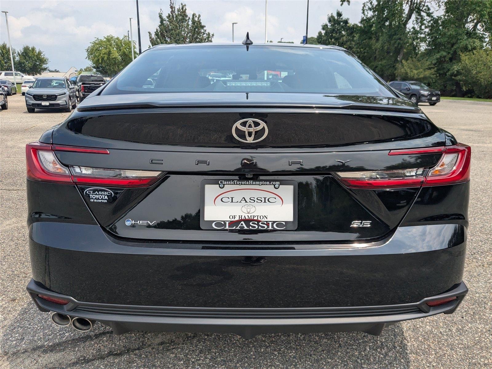 Used 2026 Midnight Black Metallic Toyota SE image 5