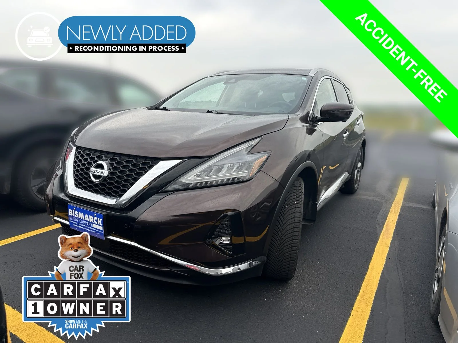 Used 2021 Brown Nissan Platinum image 1