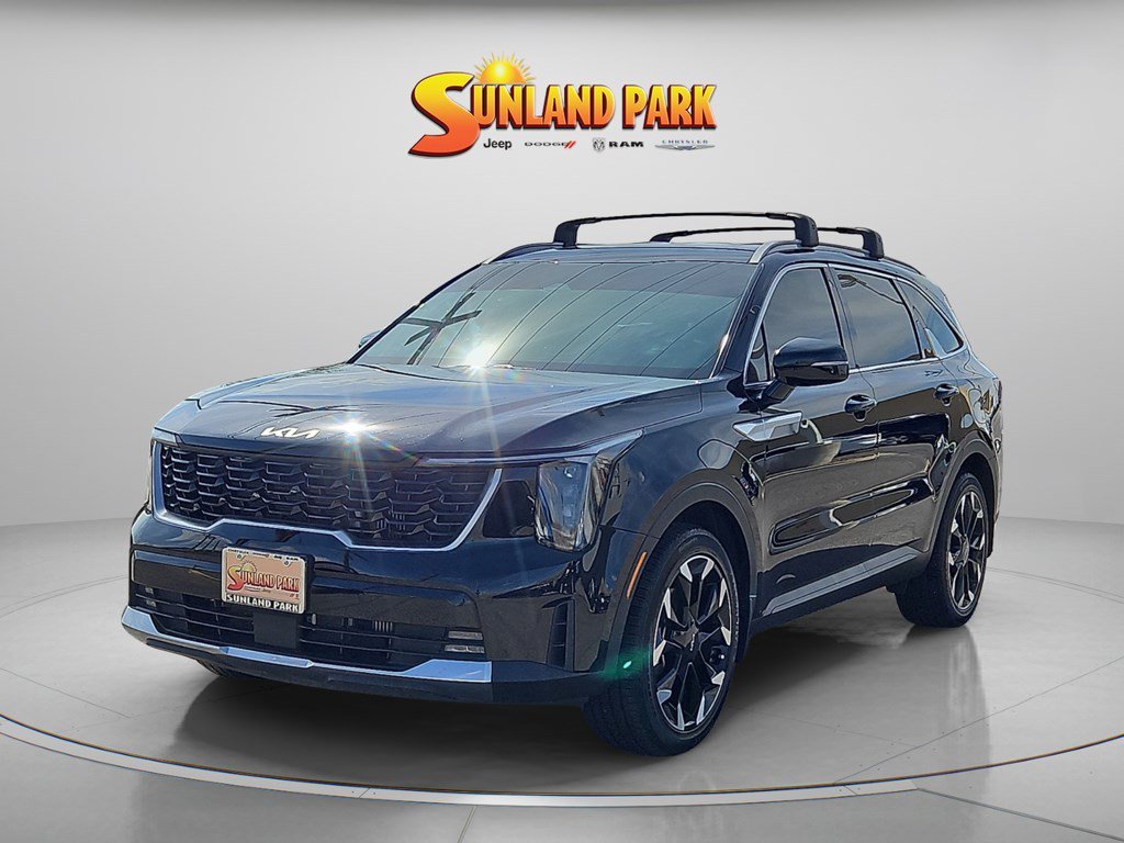 Used 2025 Ebony Black Kia EX image 2