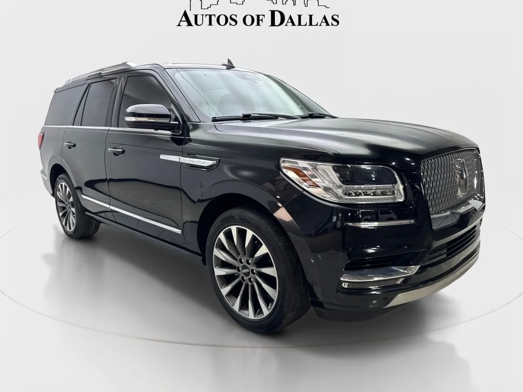 Used 2020 Black Lincoln Reserve NAV,CAM,PANO,CLMT STS,BLIND SPOT,3RD ROW image 4