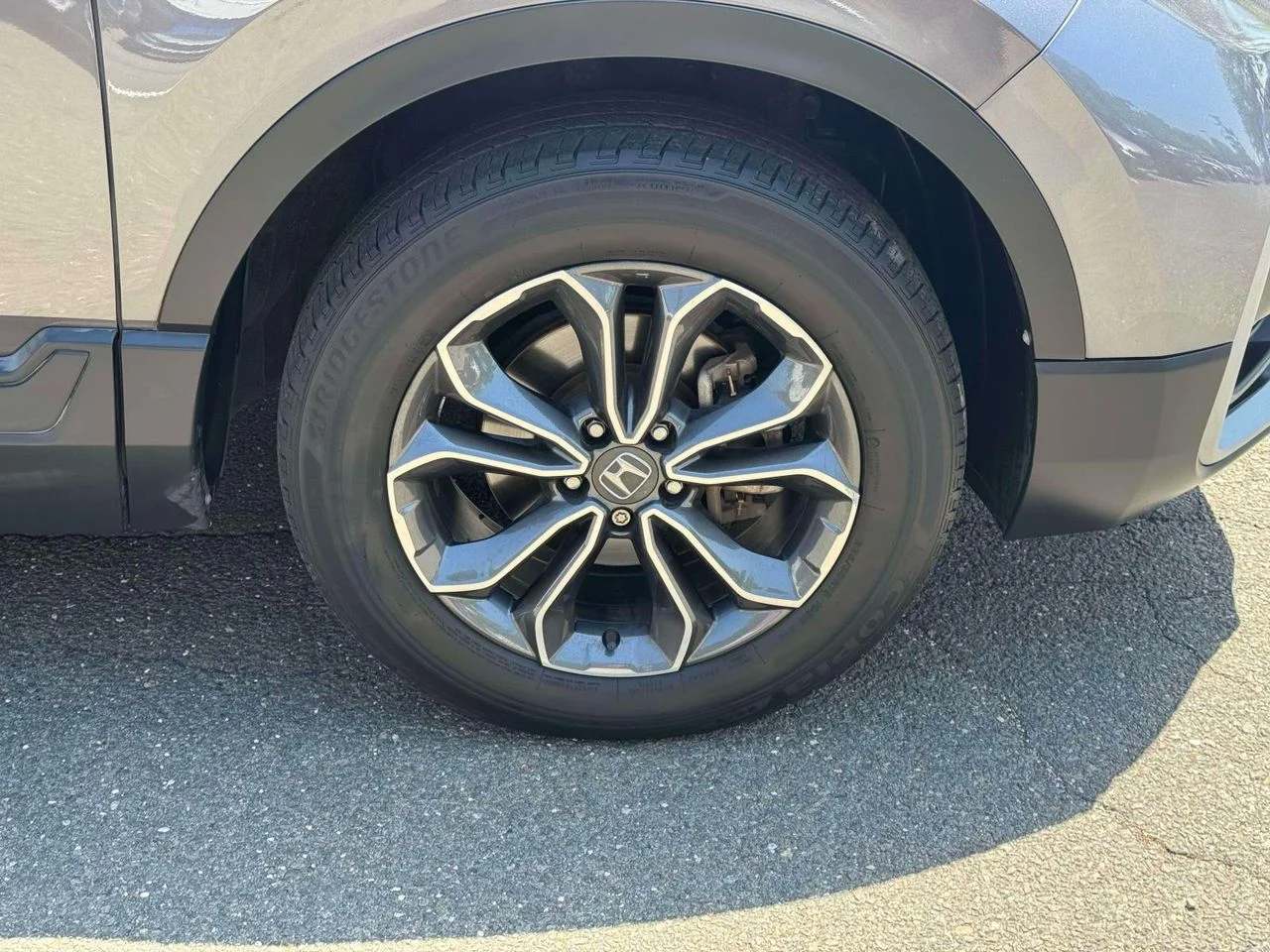 Used 2020 Modern Steel Metallic Honda AWD EX-L image 9