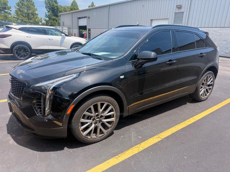 Used 2020 Stellar Black Metallic Cadillac FWD 4dr Sport image 1