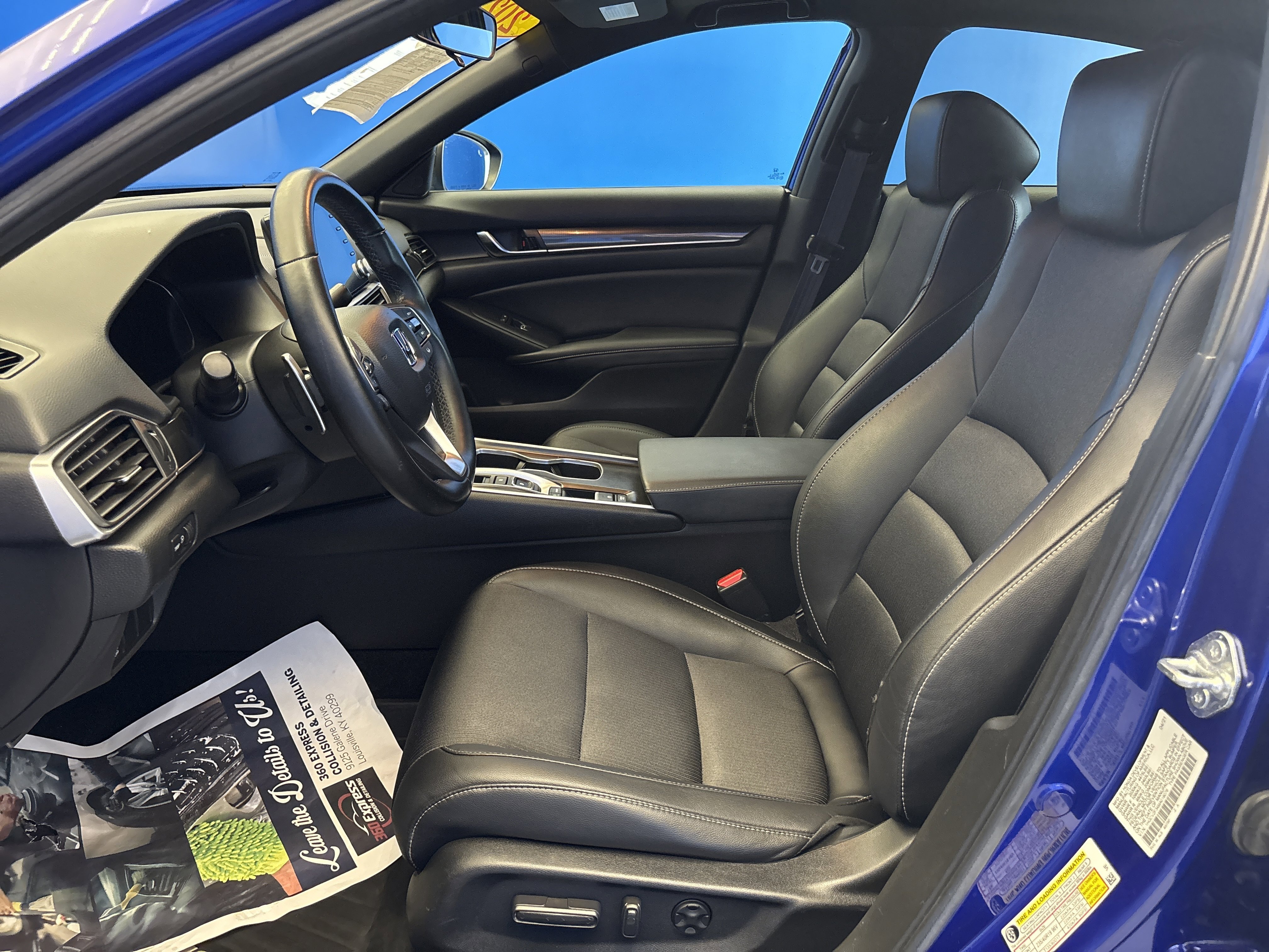 Used 2021 Blue Honda Sport image 12