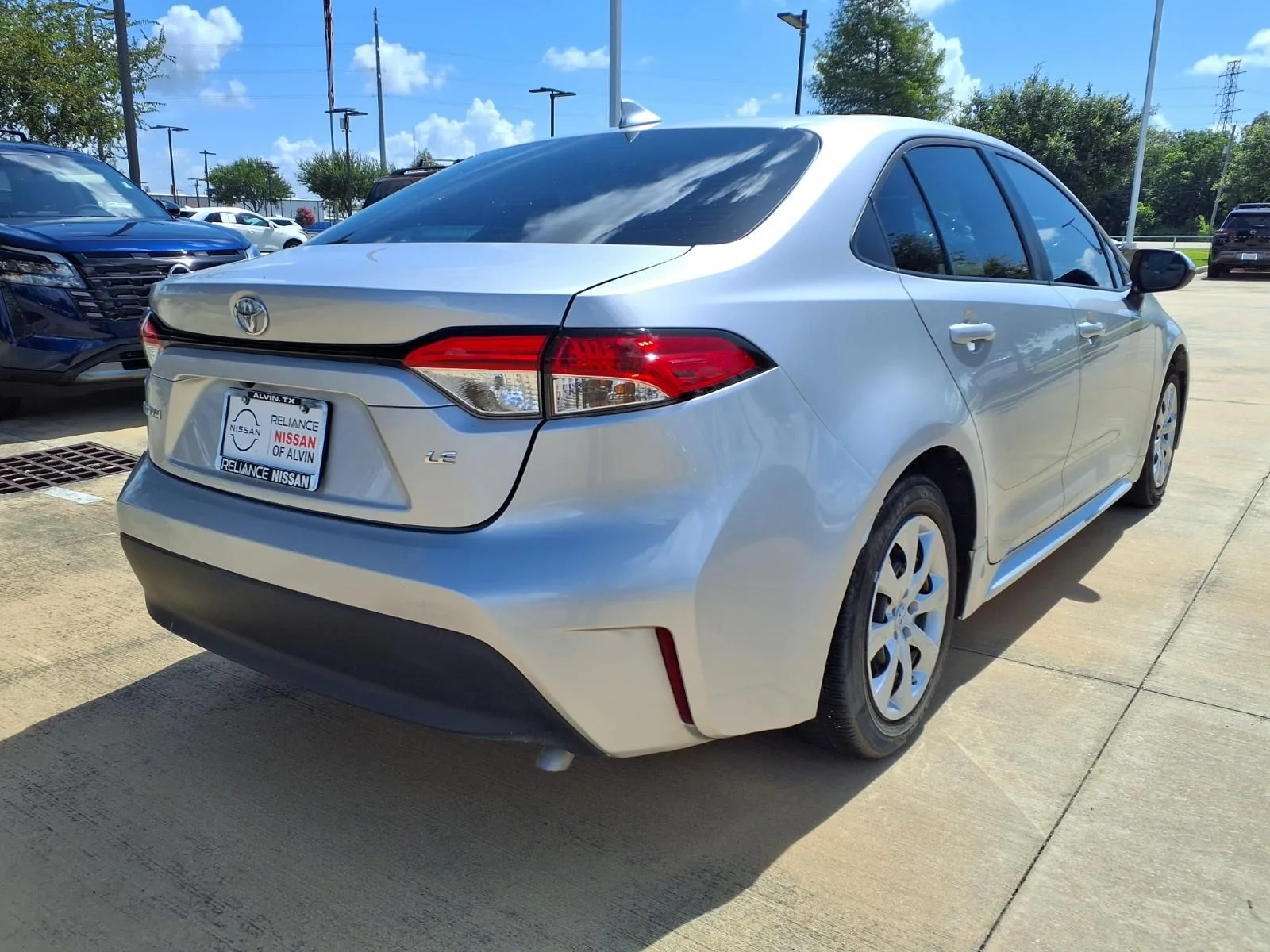 Used 2024 Silver Toyota LE image 4