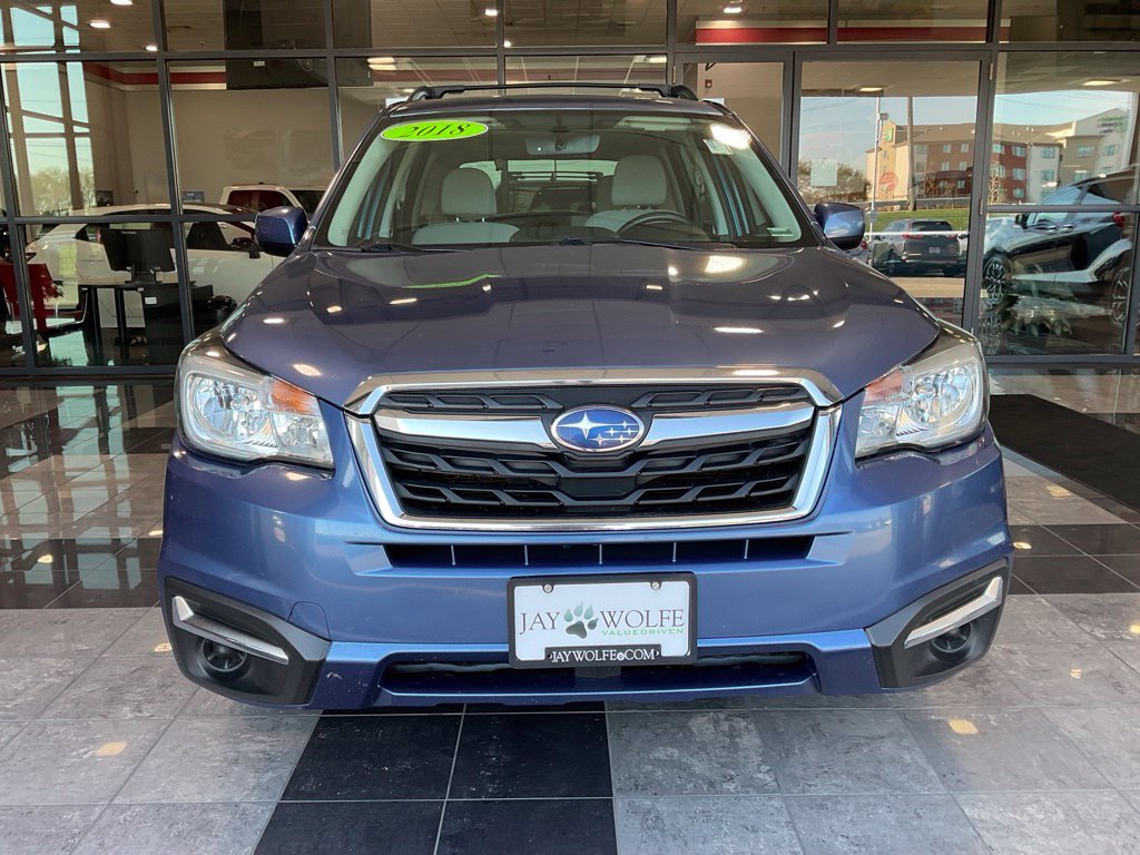 Used 2018 Subaru Forester Premium with VIN JF2SJAEC0JH498607 for sale in Kansas City