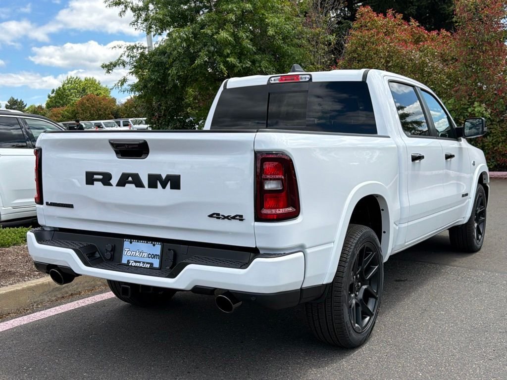 New 2026 Bright White Clear-Coat Exterior Paint RAM Laramie image 7
