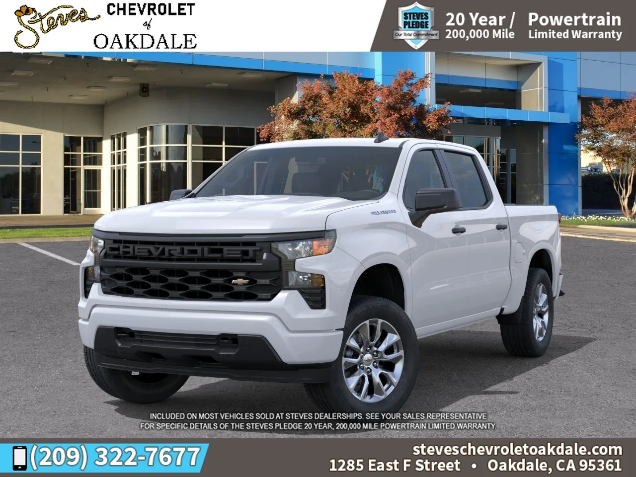 New 2026 Summit White Chevrolet Custom image 6
