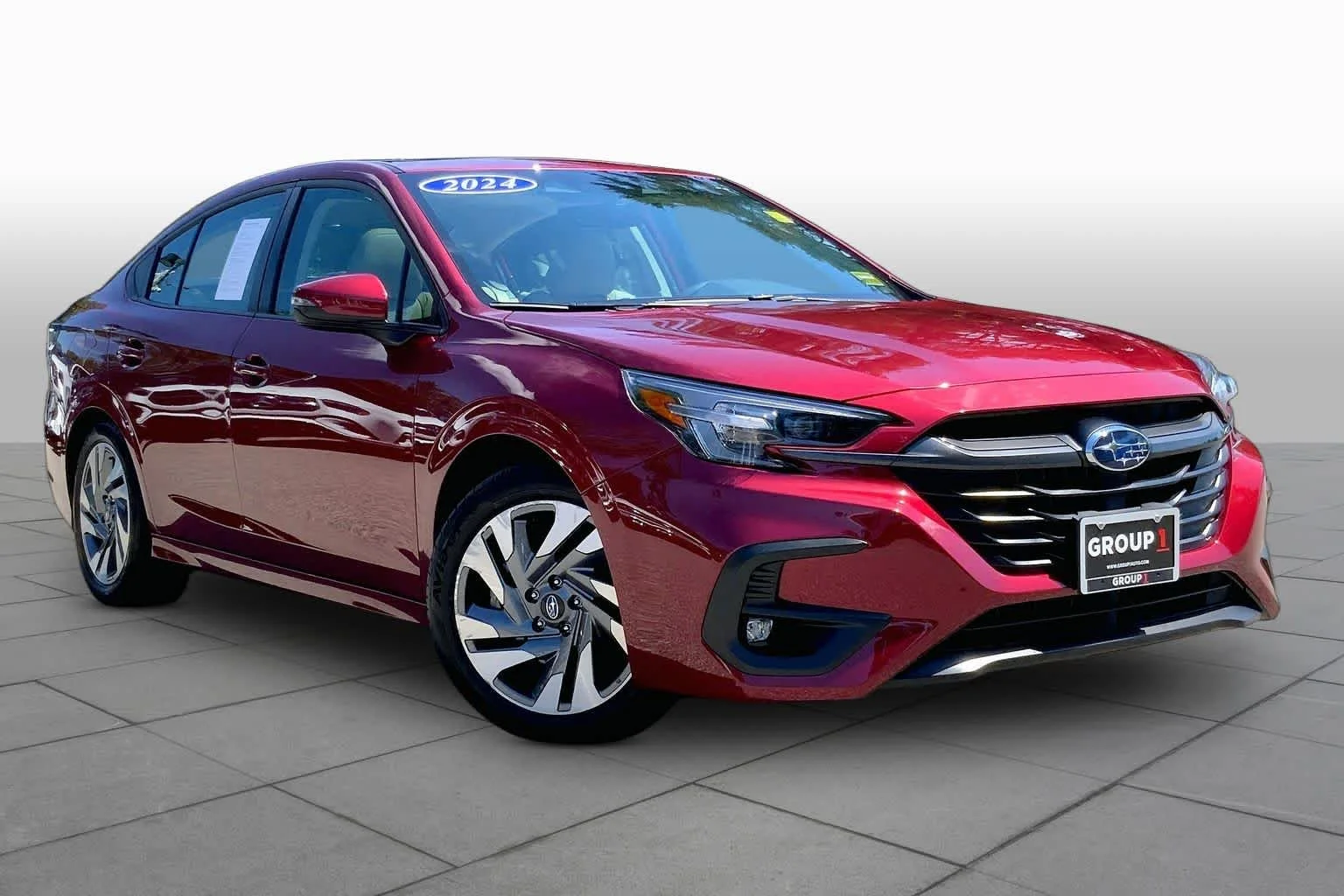 Used 2024 Crimson Red Pearl Subaru Limited image 3