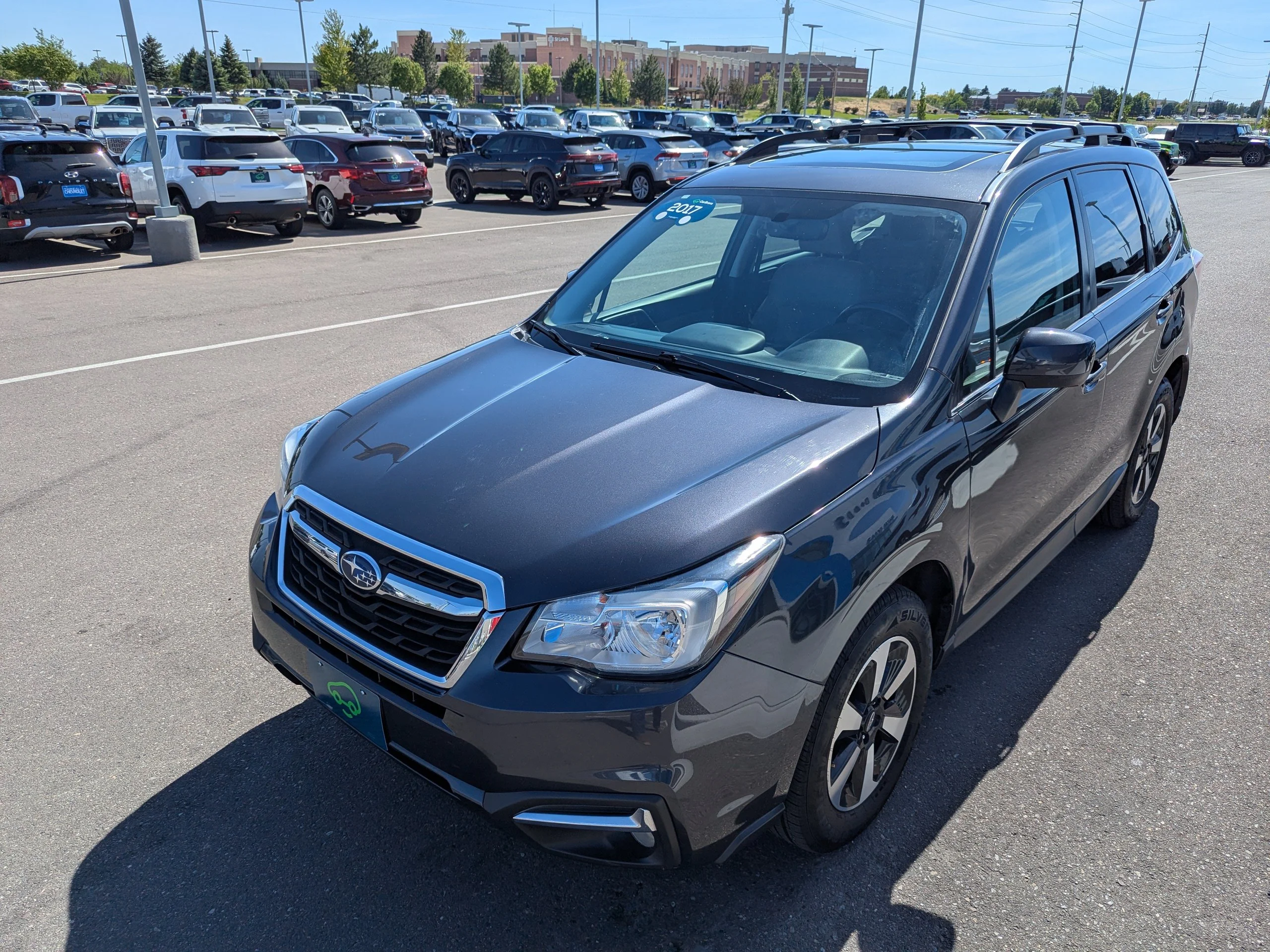 Used 2017 Dark Gray Metallic Subaru Limited image 8