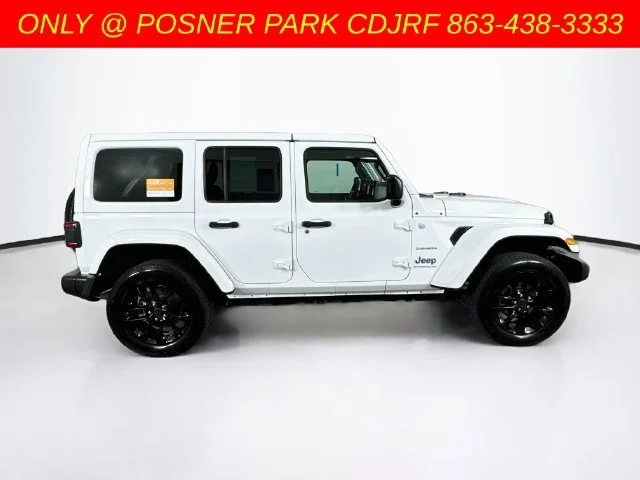 Used 2024 White Jeep Sahara 4xe image 8
