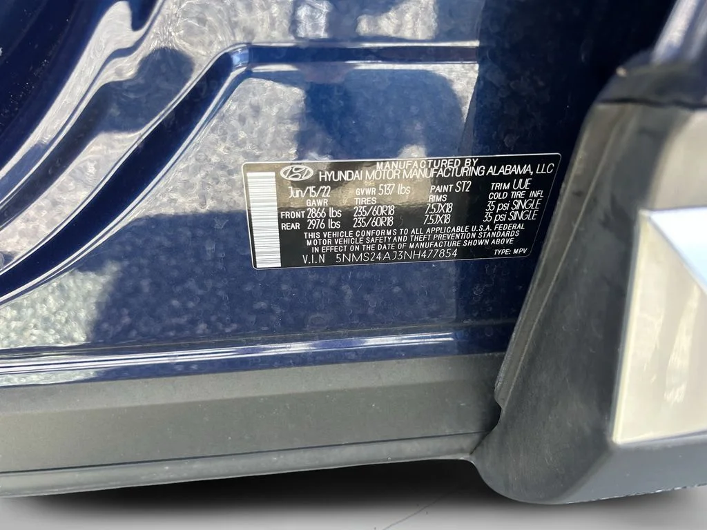 Used 2022 Blue Hyundai SEL image 38