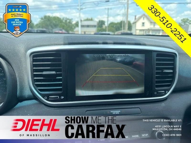 Used 2021 White Kia LX image 16