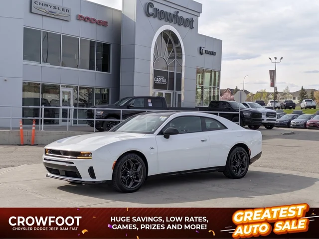2026 Dodge Charger R/T - - Blacktop Pkg - Two-Tone Black Roof - 20 Black Wheels - Sport Suspension & More!