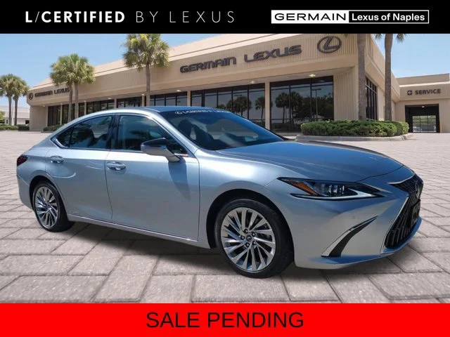 Certified Used 2022 Silver Lexus 300h Luxury image 1