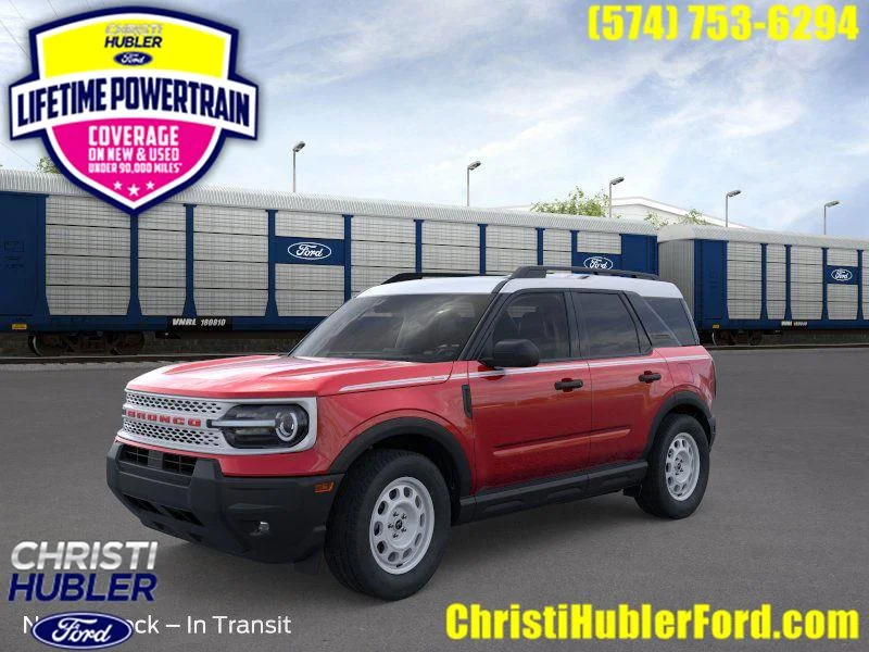 New 2025 Ruby Red Metallic Tinted Clearcoat Ford Heritage image 1