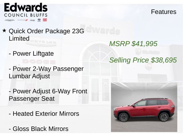 New 2026 Red Hot Pearlcoat Jeep Limited image 15