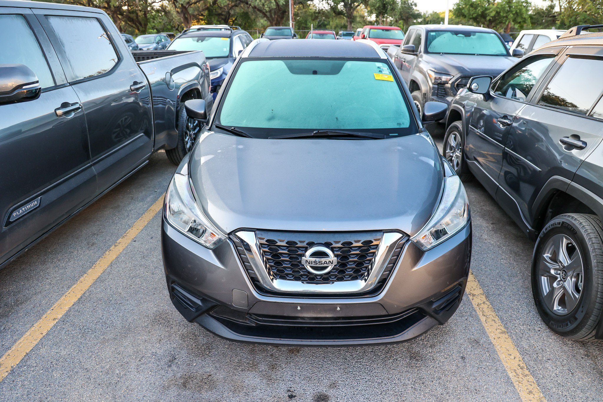 Used 2019 Gun Metallic Nissan SV image 4