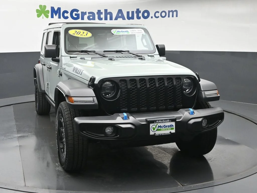 Used 2023 Gray Jeep Willys 4xe image 6