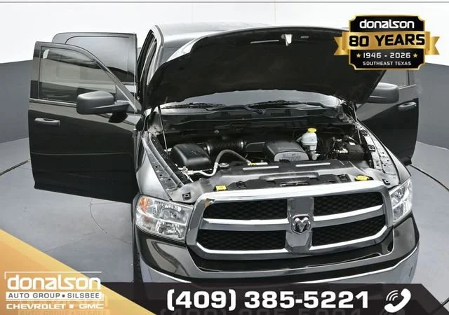 Used 2021 Diamond Black Crystal Pearlcoat Ram Tradesman image 24