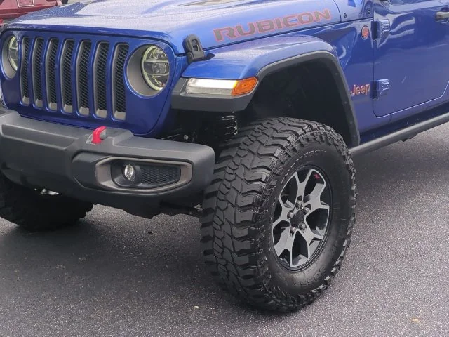 Used 2019 Blue Jeep Unlimited Rubicon image 9