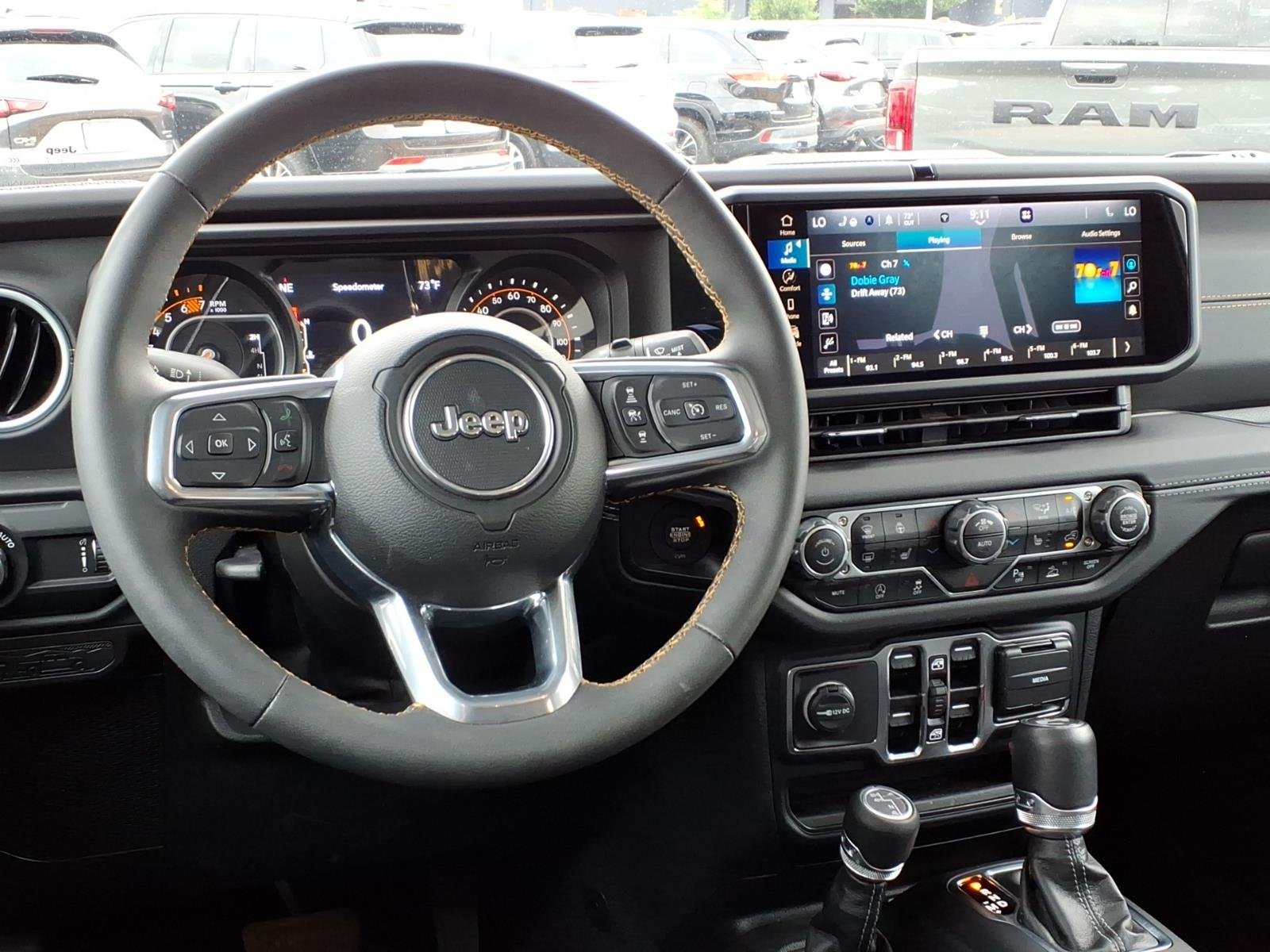Used 2024 Gray Jeep Sahara image 3