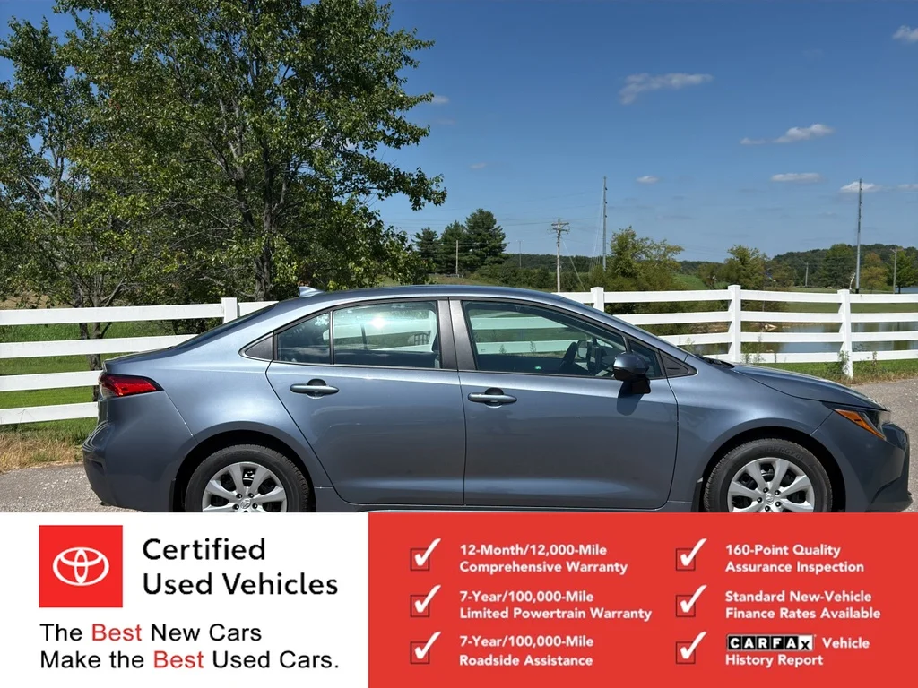 Certified Used 2026 Celestite Toyota LE image 2