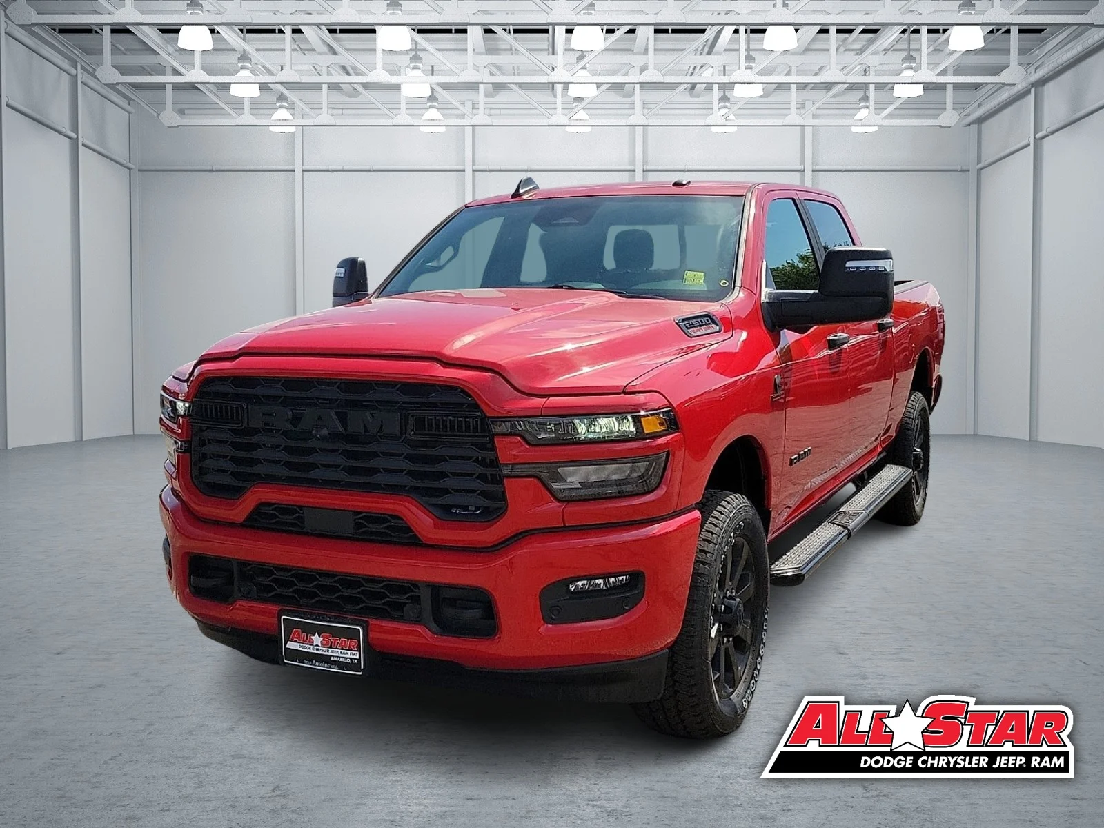 New 2026 Flame Red Ram LONE STAR CREW CAB 4X4 6