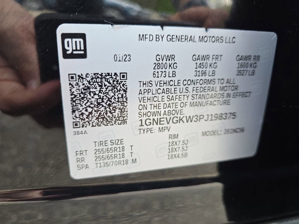 Certified Used 2023 Mosaic Black Metallic Chevrolet LT Cloth image 35
